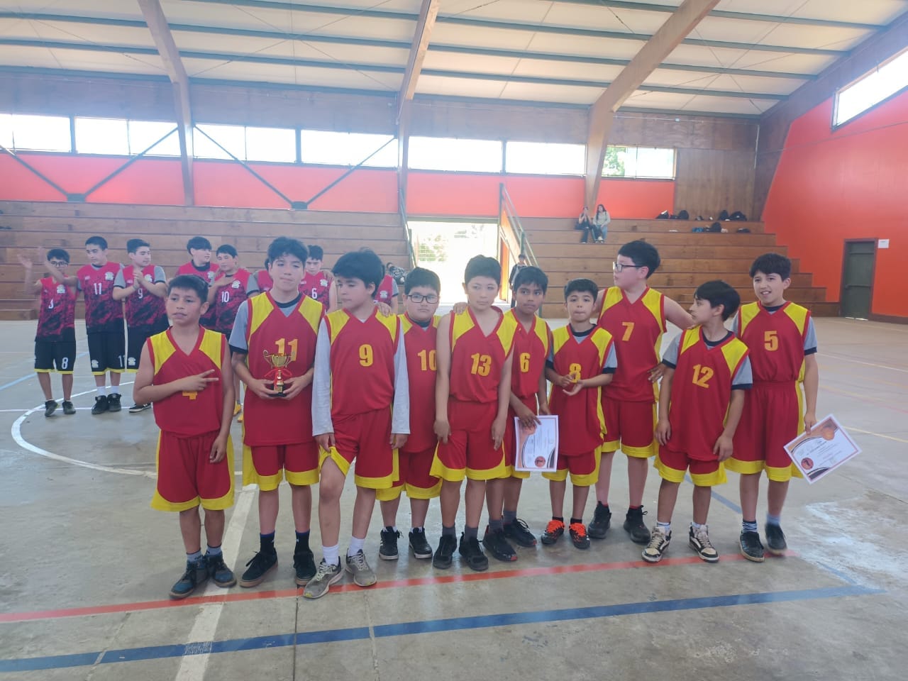 Campeonato formativo de Básquetbol Sub 13.